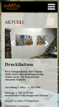 Mobile Screenshot of charter-jungekunst.de